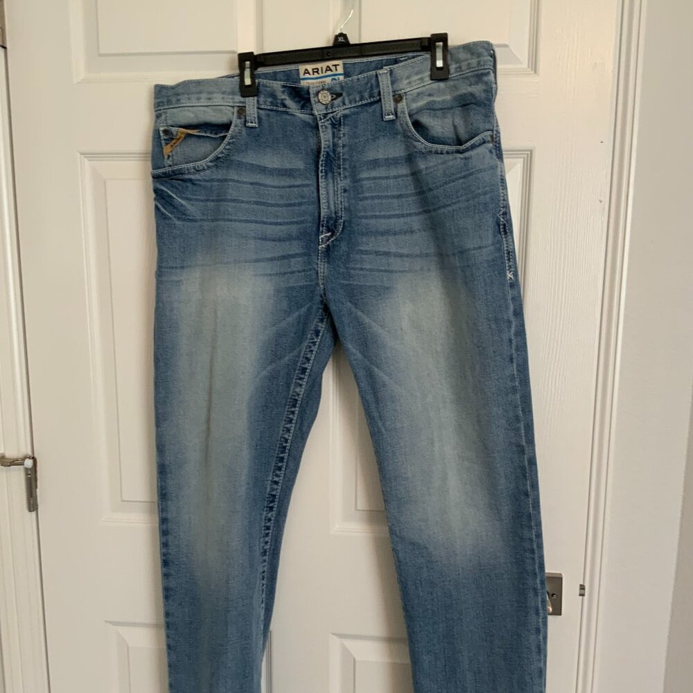 Mens Real Ariat Relaxed Boot Cut Jean